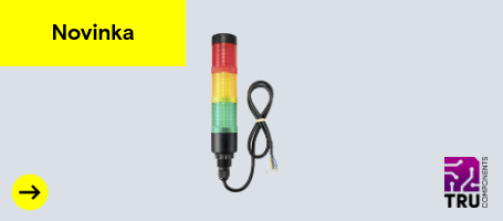 Signální sloupek LED červená, žlutá, zelená TRU COMPONENTS 