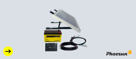 Phaesun Energy Generation Kit Solar Rise Nine 1.0 600299 Solaranlage 10 Wp inkl. Akku, inkl. Anschlusskabel, inkl. Lader