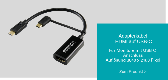 Adapterkabel HDMI aus USB-C