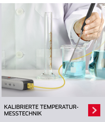 Kalibrierte Temperaturmesstechnik mit Kontaktfühlern