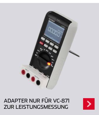 Adapter für VC-871 zur Leistungsmessung