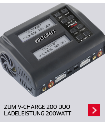 V-Charge 200 DUO Modellbau-Ladegerät